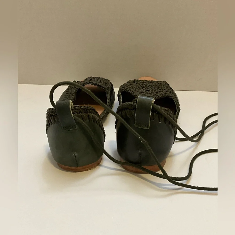 Free People Beaumont woven flat sandals 39 - Picture 7 of 14